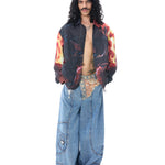 ‘WEAVETRACE’ CROSS OVER DENIM PANTS - Kanika Goyal Label