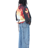 ‘WEAVETRACE’ CROSS OVER DENIM PANTS - Kanika Goyal Label