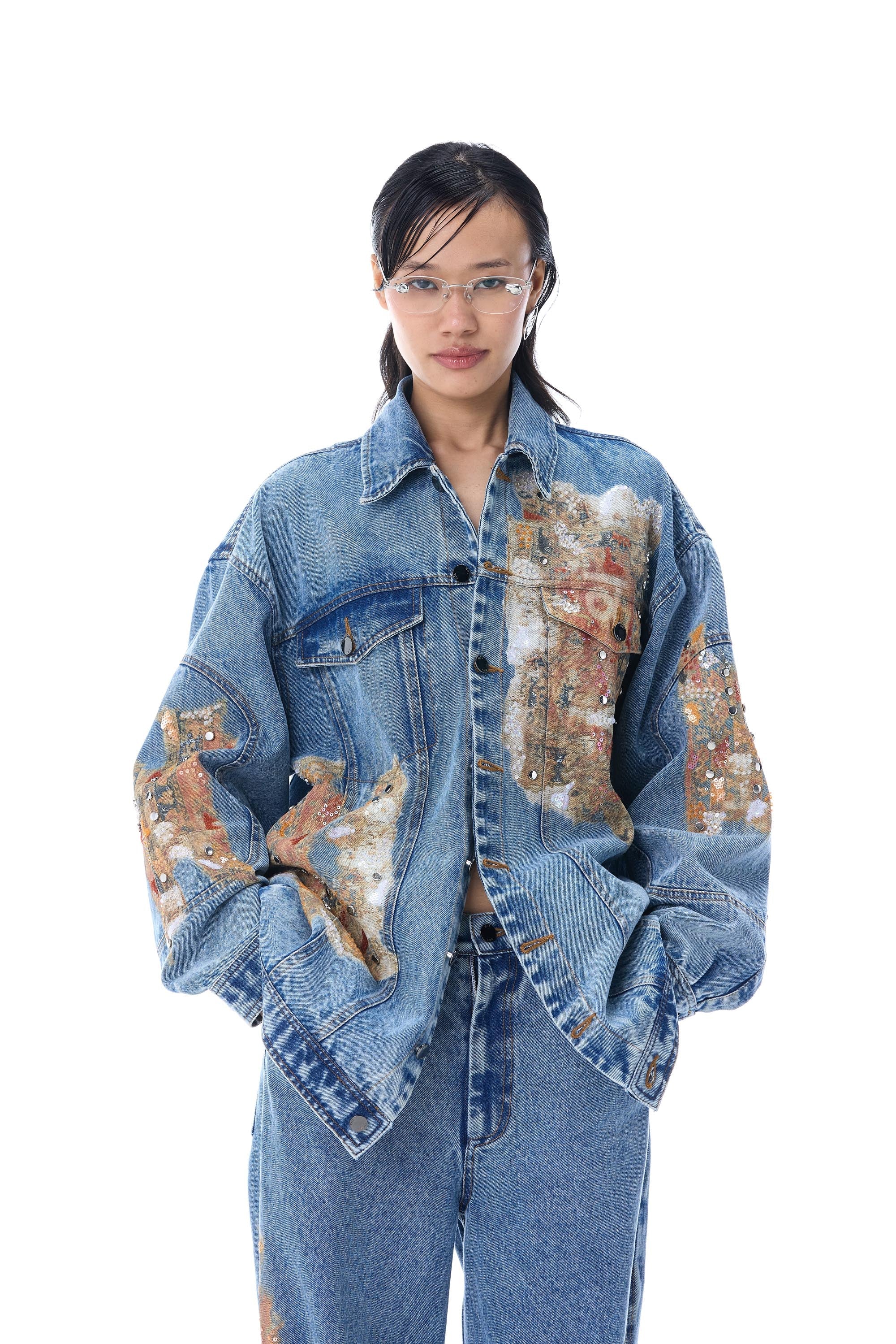 'WEAVETRACE' JACKET - Kanika Goyal Label