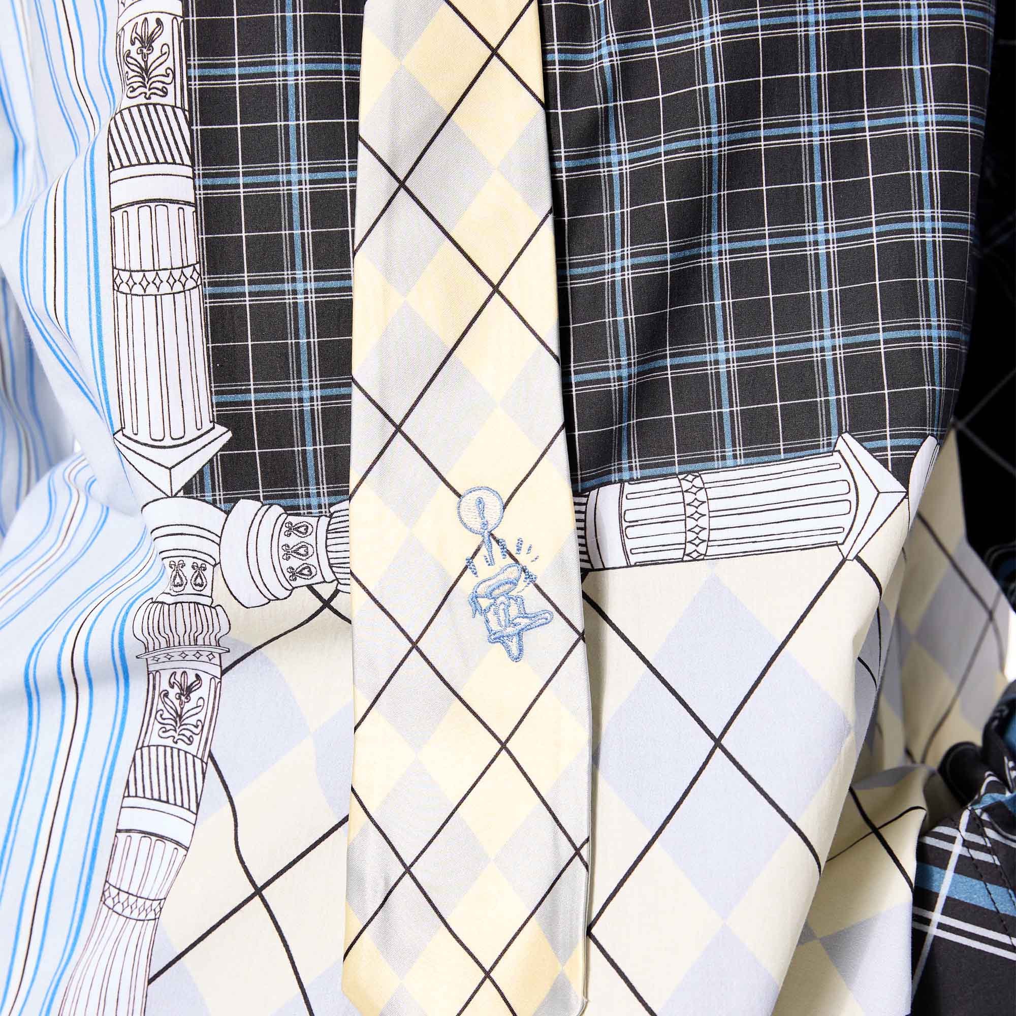 WEBBED' PRINTED TIE - Kanika Goyal Label