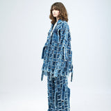 ZANE Shredded Denim Pants - Kanika Goyal Label