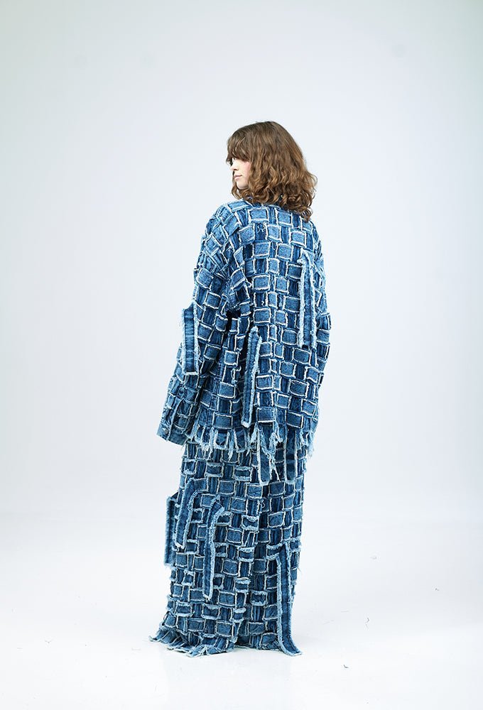 ZANE Shredded Denim Pants - Kanika Goyal Label