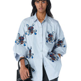 ZANY' Embellished Shirt - Kanika Goyal Label