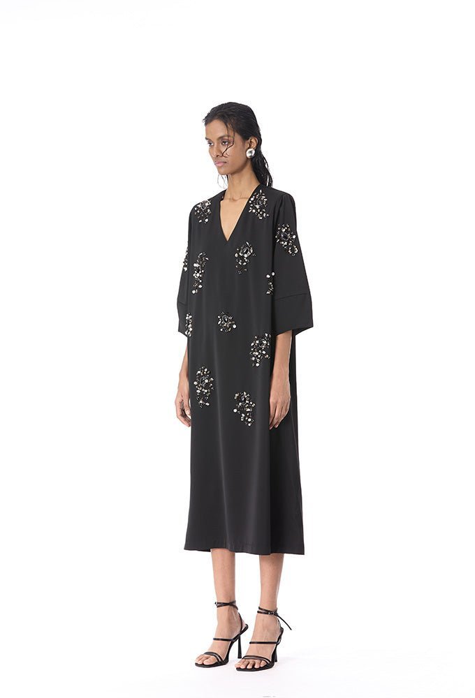 ZEVIDA' EMBELLISHED DRESS - Kanika Goyal Label