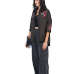 ZEYA' Embellished Shirt - Kanika Goyal Label