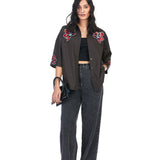 ZEYA' Embellished Shirt - Kanika Goyal Label