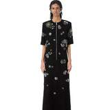 ZIINNIA‚ EMBELLISHED DRESS - Kanika Goyal Label