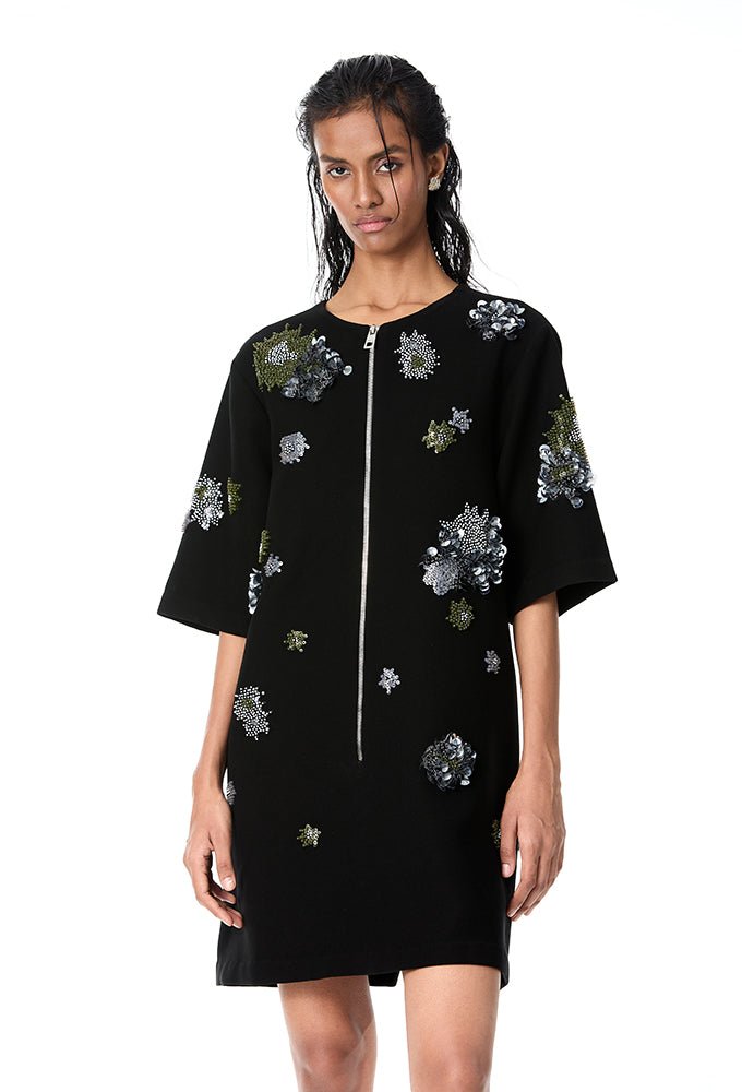 ZINNIA Embellished Dress - Kanika Goyal Label