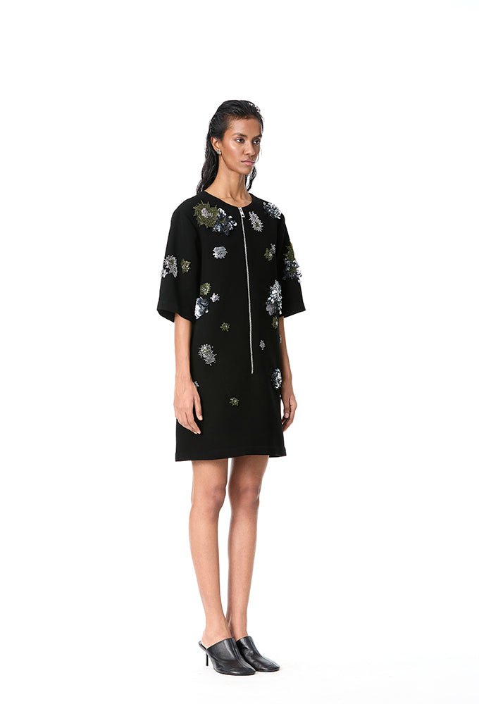 ZINNIA Embellished Dress - Kanika Goyal Label