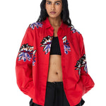 ZINNIA' Embellished Shirt - Kanika Goyal Label