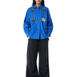 ‘ZYLA’ Appliquè Shirt - Kanika Goyal Label