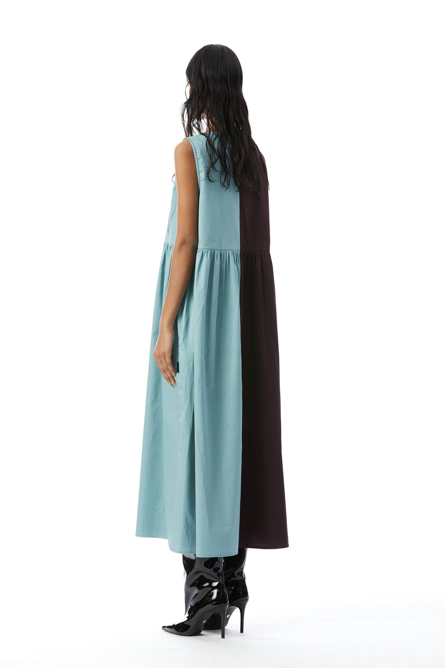 'Crescent' Colour-Blocked Dress - Kanika Goyal Label