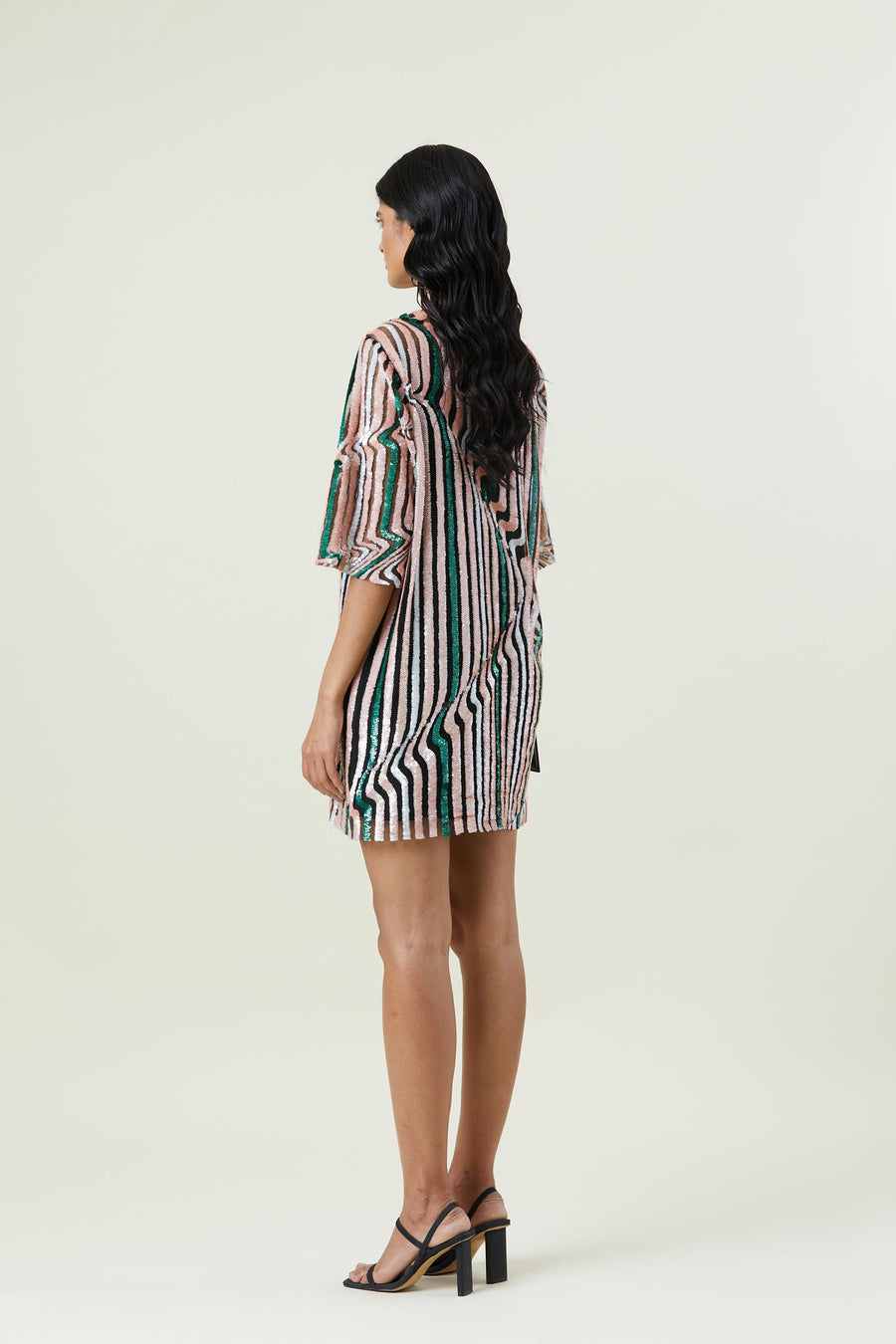 'GUMDROP' ILLUSION EMBELLISHED DRESS - Kanika Goyal Label